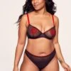 Alyshia Unlined Plus Black