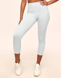 Haley Cozy Heather 7/8 White