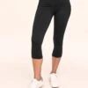 Ava Cozy Crop Black