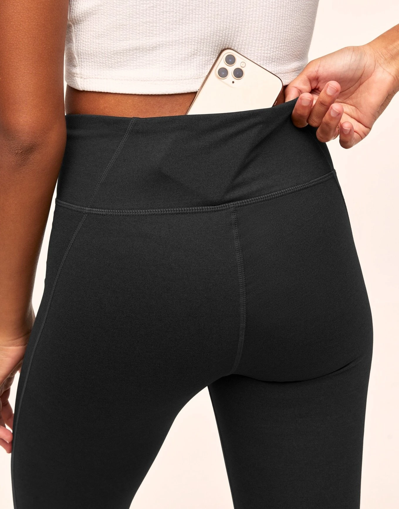 Haley Heather Colorblock 7/8 Black - Image 3