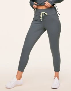 Cora Cozy Slim Jogger Gray