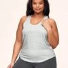 Allie Active Tank Plus White