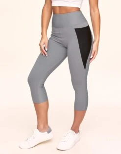 Bailey Brushed Crop Gray