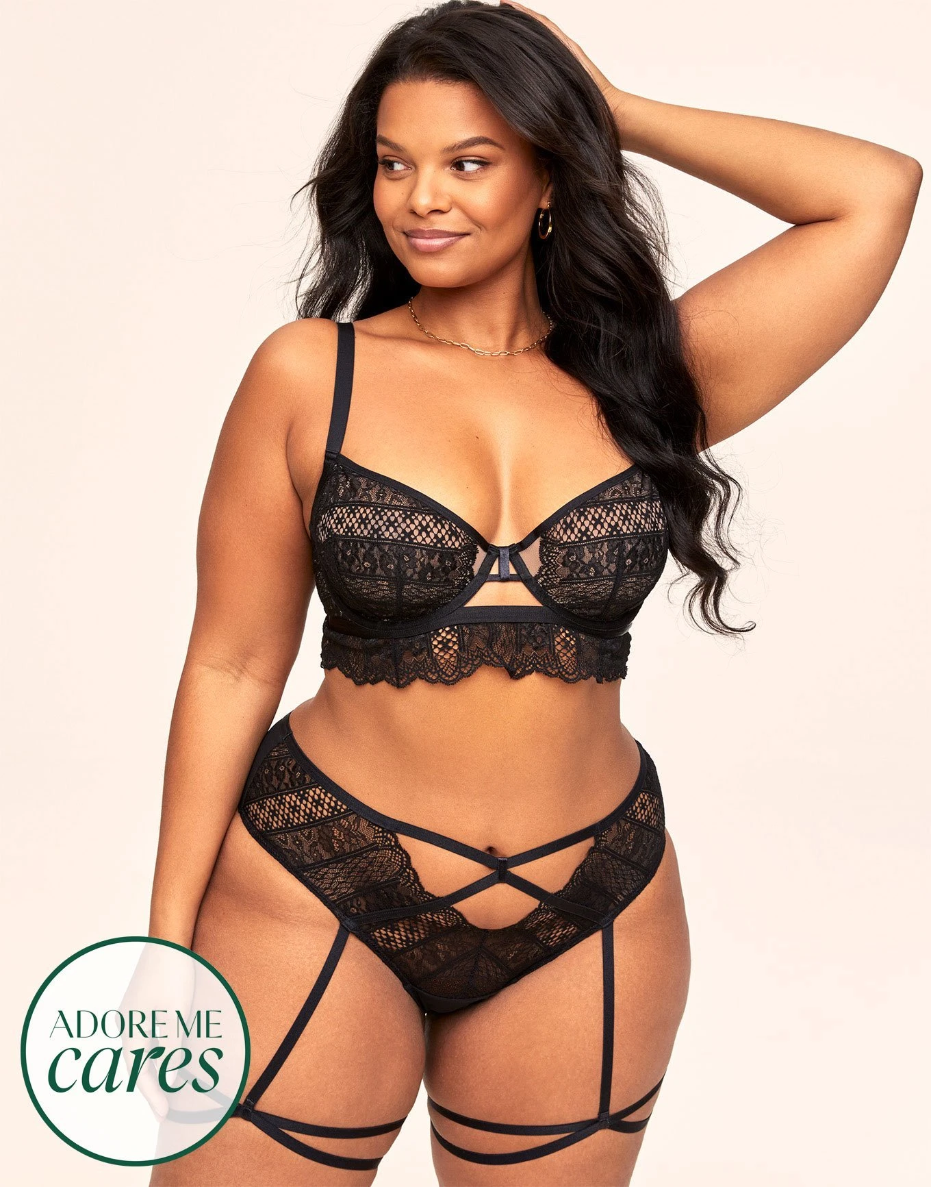 Odette Unlined Plus Black