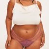 Kimberly Thong Plus Purple