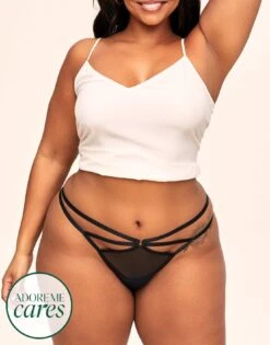 Ashlyn G-String Plus Black