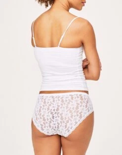 Stina High Cut White