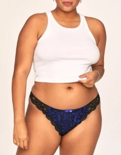 Lulu Thong Plus Black