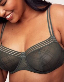 Stacie Unlined Plus Gray