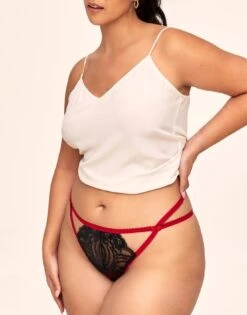 Enette G-String Plus Black