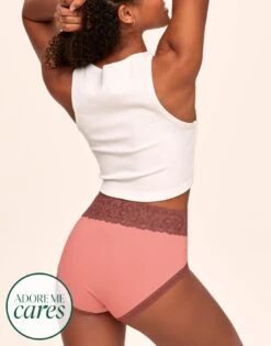 Colleen High Waisted Pink