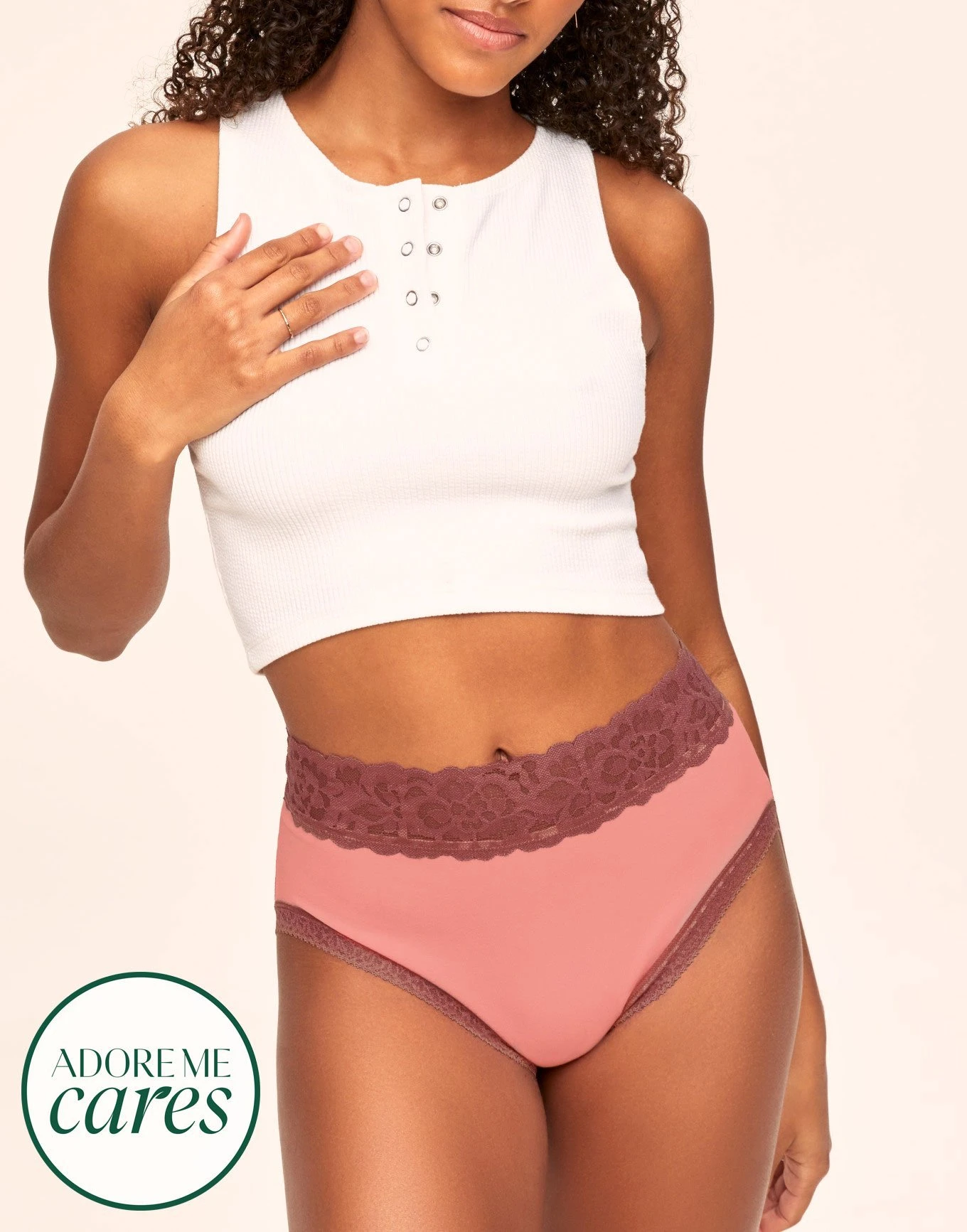 Colleen High Waisted Pink - Image 2