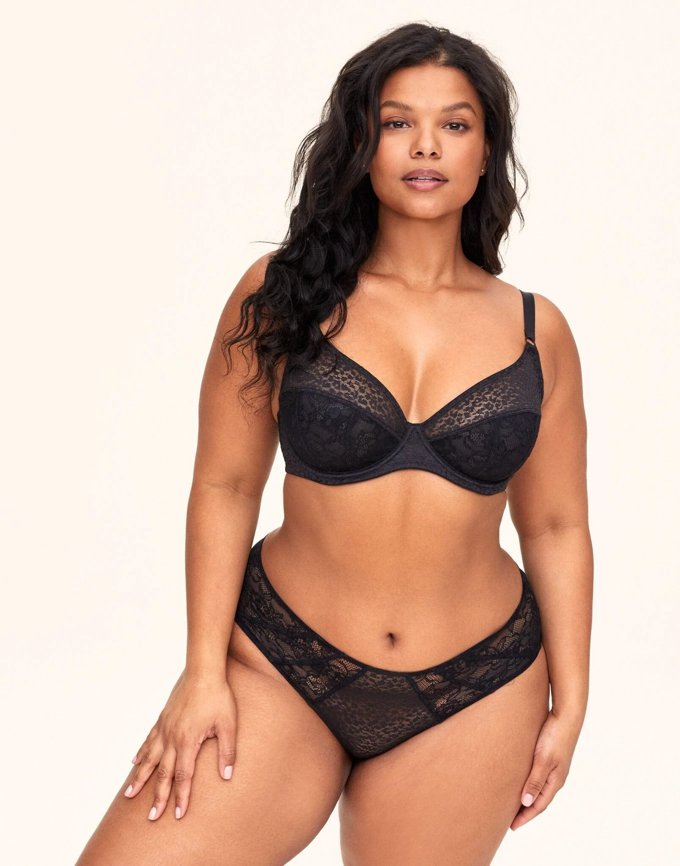 Roxana Unlined Plus Black