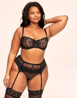 Tiana Unlined Plus Black