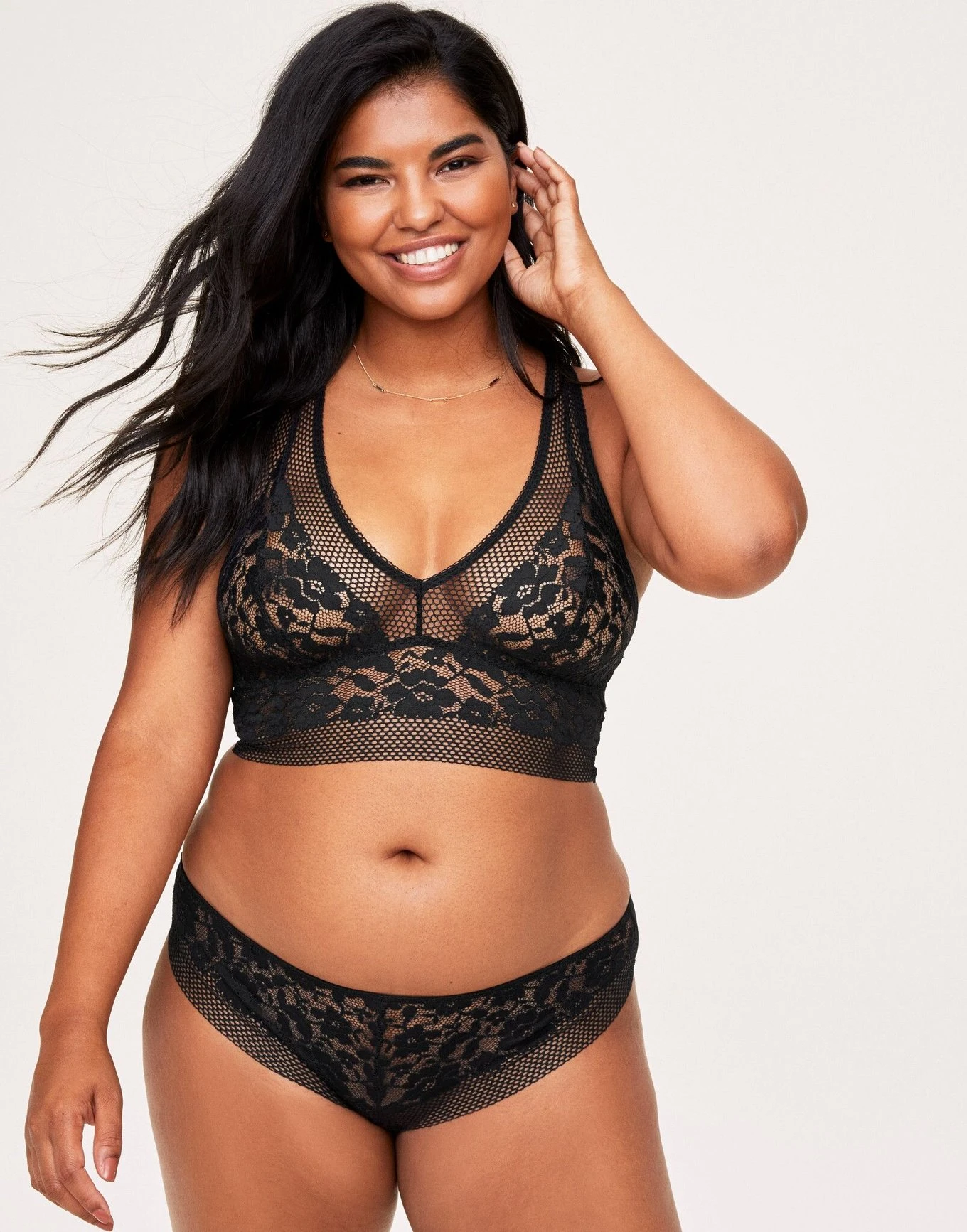 Jamie Unlined Plus Black - Image 2