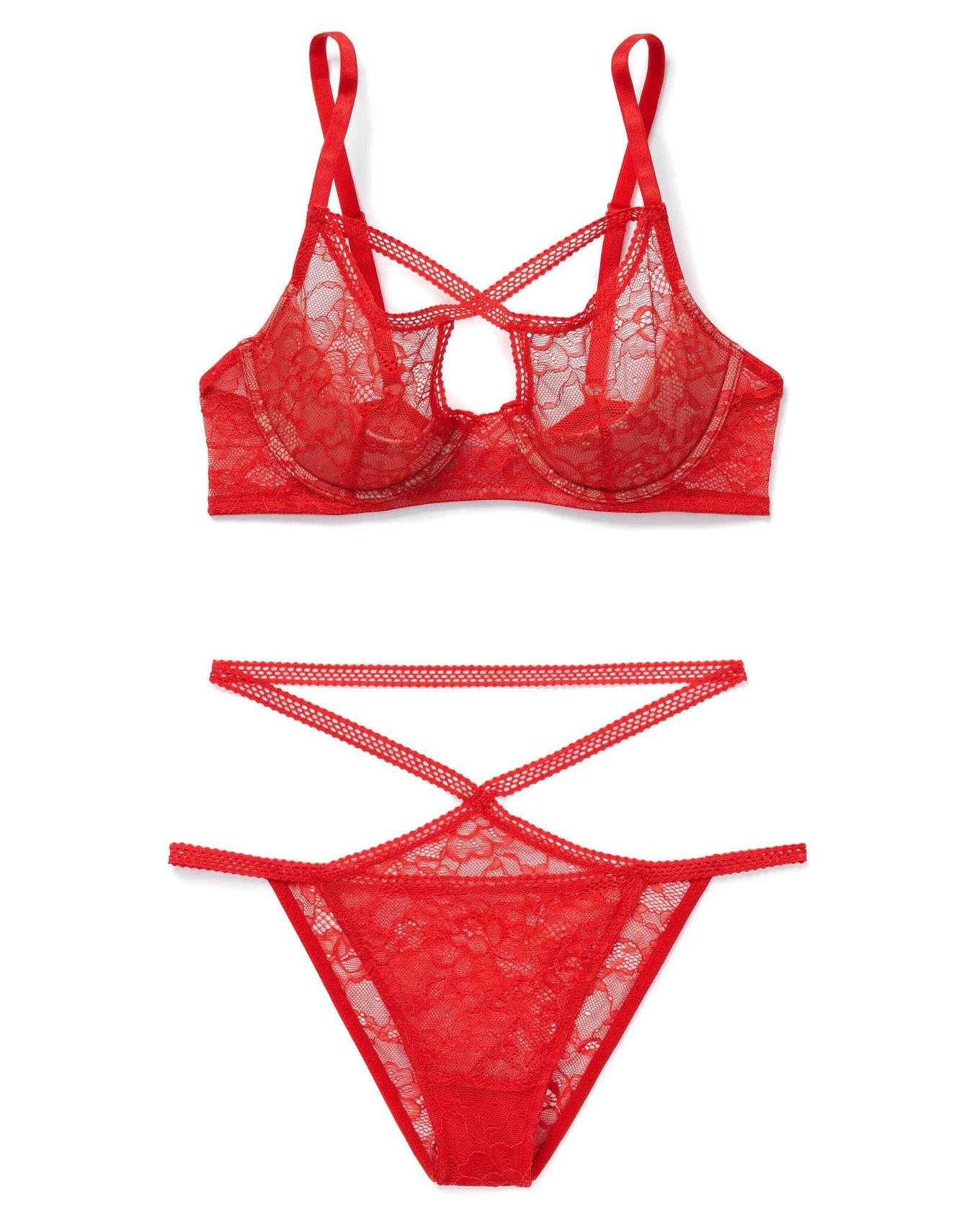 Darla Unlined Red - Image 4