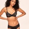 Roxana Unlined Black