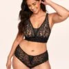 Alessa Unlined Plus Black