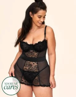 Etty Unlined Plus Black