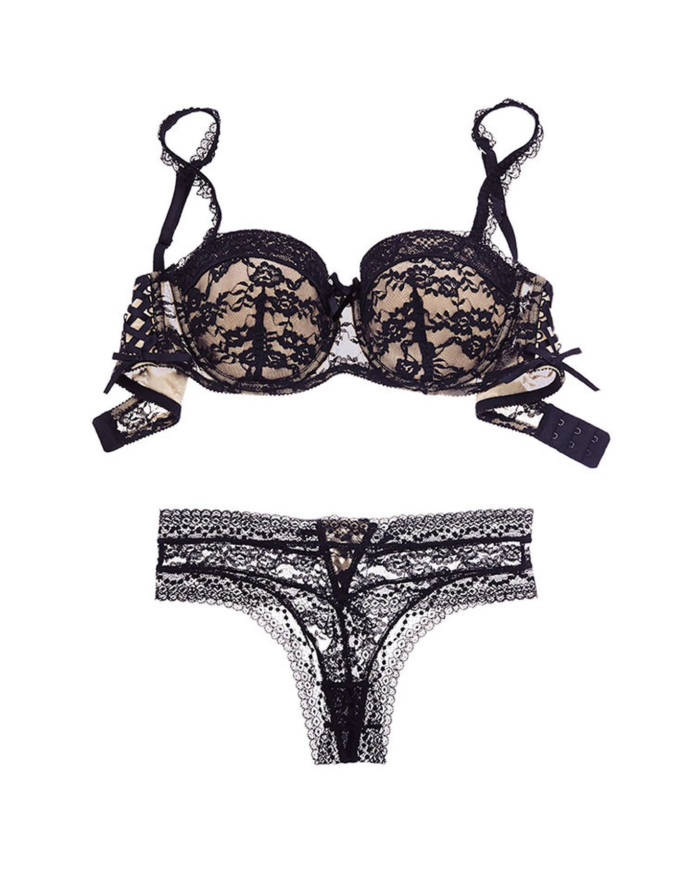 Lorainne Push Up Black - Image 3